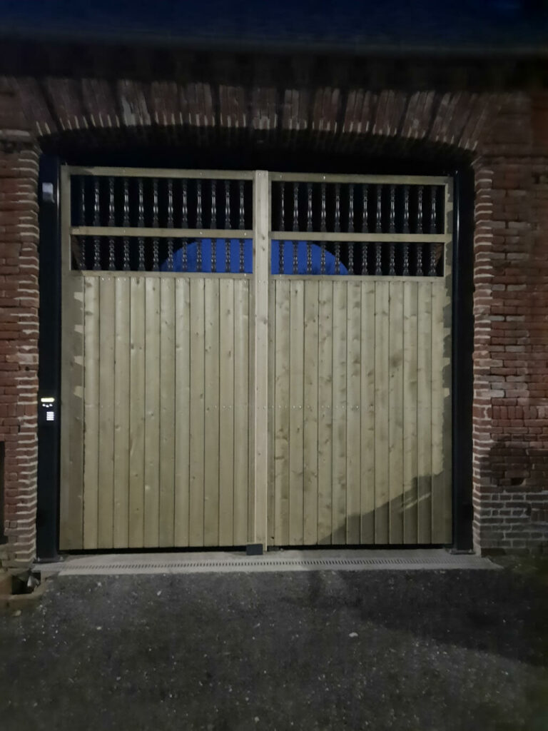 Portail collectif à Bienvillers-au-Bois par UCS Fermetures