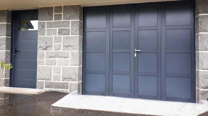 porte-battante Porte de garage battante
